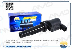 Катушка зажигания FORD Focus II, 1,8, 2,0, 2004-2011, C-Max DE, 1,8, 2,0, 2007-2 AMD.EL836 AMD
