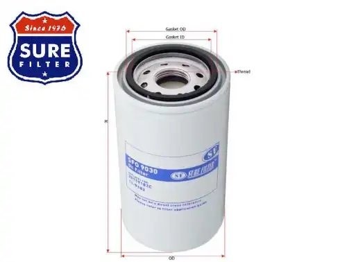 фильтр масляный! D93 H174\Termoking SFO9030 SURE FILTER