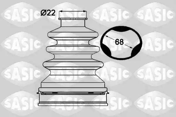 Пыльник ШРУСа внутренний RENAULT MEGANE III 2.0CVT, 2.0TCe 1904027 1904027 SASIC