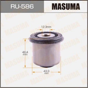 сайлентблок зад. продол. рычага пер. наружн.!\ Honda Civic 01-03 RU-586 MASUMA