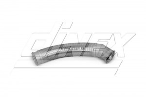 Труба передняя с гофрой E-line (упрощ. версия) DAF 22235 DINEX