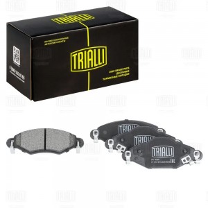Колодки торм. Toyota Vitz (99-)/Platz (00-) диск. перед. т/с Bosch (PF 4360) PF 4360 TRIALLI