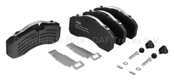 Колодки тормозные 29061 Super Heavy Duty (<30T) 248х109х30 Knorr SB/SN7 1540192 DAF TRP
