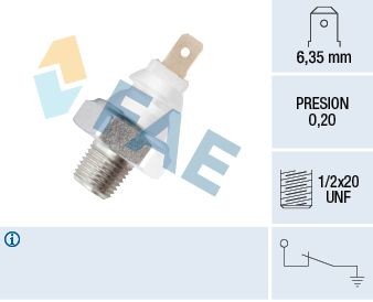 ДАТЧИК ДАВЛЕНИЯ МАСЛА FAE 11700 FAE