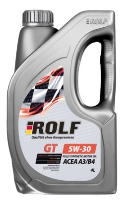 Масло моторное ROLF GT A3/B4 5W30 синт.4л 322620 ROLF