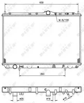 VOLVO S40/ V40 400x672.6x20 509517 NRF