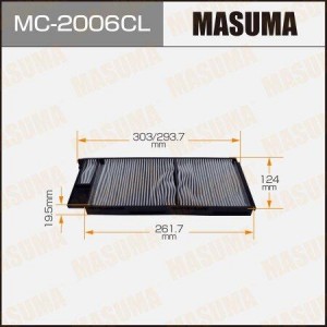 фильтр салона! угольный\Toyota Land Cruiser J100 4.2TD 98-07, Lexus LX 4.7i 02-0 MC2006CL MASUMA