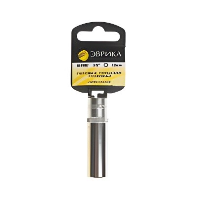 Головка торцевая 3/8" 12мм высокая с держателем ЭВРИКА ER-91007H EVRIKA