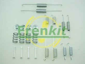 р/к тормозных колодок задних!\ Chrysler Voyager 95-01, Dodge Caravan 2.4/3.3/3.8 950861 FRENKIT