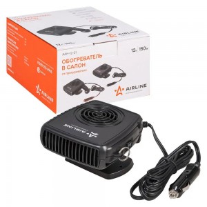 Обогреватель автомобильный 12V 150Вт AIRLINE AAH-12-01 AIRLINE
