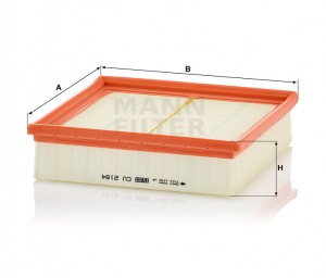 Фильтр воздушный кабины (салонный) CU2184 Mann-Filter CU2184 MANN FILTER