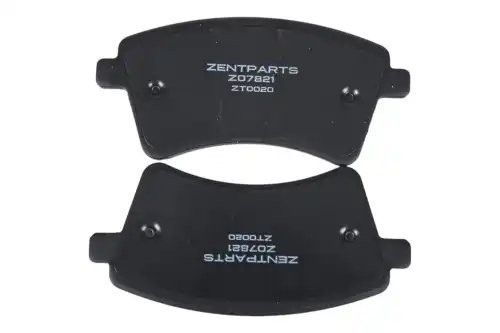 колодки тор. диск. перед. с антиск. пл.! (P68044) Renault Kangoo 1.2/1.5/1.6 08> Z07821 ZENTPARTS