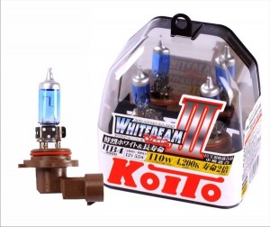 Лампа 12V HB4 55W P22d +110% бокс (2шт.) Whitebeam KOITO P0757W KOITO