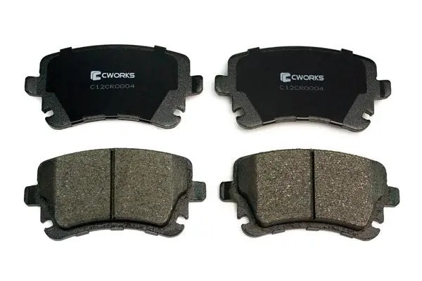 Тормозные колодки задние Low Metallic C12CR0004 C12CR0004 CWORKS