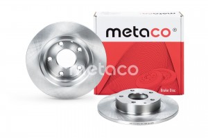 Диск тормозной задний 3060233 3060233 METACO