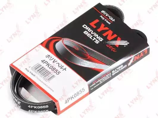 Ремень поликлиновой 4PK0855 LYNXAUTO