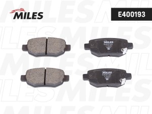 Колодки тормозные передние (Смесь Low-Metallic) CHERY AMULET/FORA/LIFAN X60 (TRW E400193 MILES