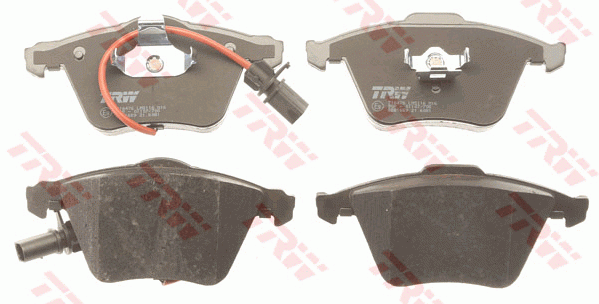 Колодки передние AUDI A6 (C6) GDB1659 GDB1659 TRW
