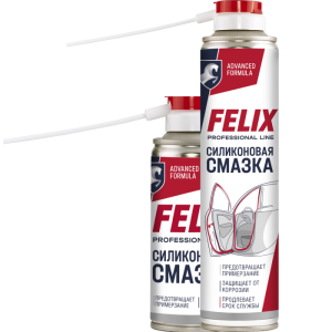 Смазка силиконовая аэрозоль 400мл FELIX 411040016 TOSOL SINTEZ