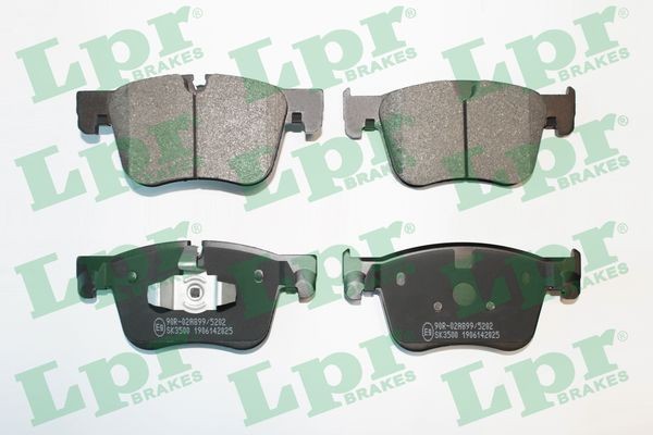 Колодки тормозные PEUGEOT 3008/5008 16- передние 05P2025 05P2025 LPR