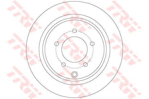 MITSUBISHI OUTLANDER XL/ JEEP PATRIOT (MK74) 302x10 DF6177 TRW