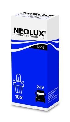 Лампа 24V 1.2W B8.5d серый патрон Standard NEOLUX N508T NEOLUX