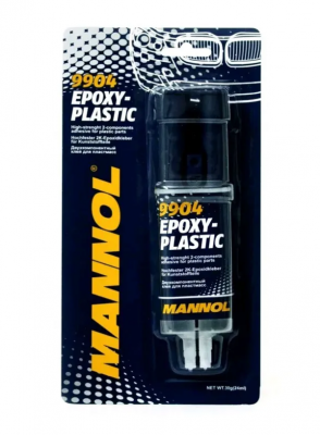 Клей для пластика "MANNOL" 9904 Epoxi-Plast (30 гр) 9904 MANNOL