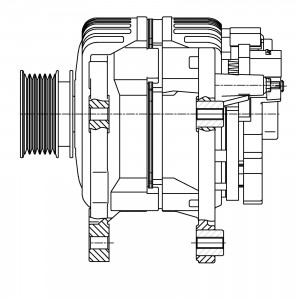 Генератор для а/м VAG Octavia I (96-) 1.4i/1.6i 90A (LG 1889) LG1889 START VOLT