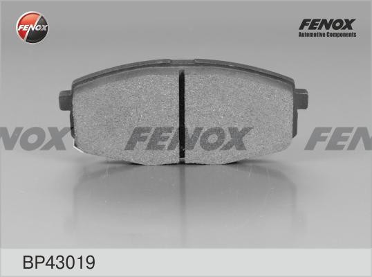 Колодки передние Kia Ceed 07 -, Cerato Koup, Carens II 02 - BP43019 BP43019 FENOX