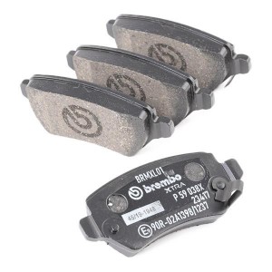 P59038X колодки дисковые задние! XTRA\ Opel Astra G 1.8-2.2DT 01-04/Zafira 2.2i/ P59038X BREMBO