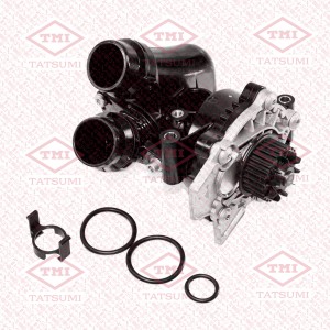 Насос водяной с корпусом AUDI A3/A4/A5 06-SKODA Octavia/Superb 05-VW Golf/Jetta/ TGF1079 TATSUMI