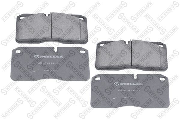 Колодки тормозные IVECO Eurocargo передние/задние (4шт.) STELLOX 85-01414-SX STELLOX