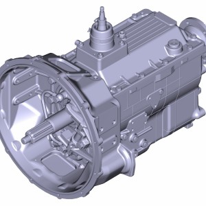 КПП ЯМЗ-53623-10,53642.10 УРАЛ (1 дисковое сцепление,вал 50.5мм) АВТОДИЗЕЛЬ № 1105.1700025 YAMZ