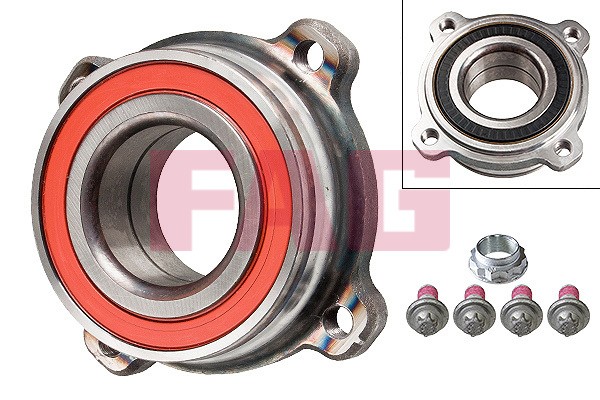 Подшипник ступицы задний BMW 5 E60, 7 E65, X5 E53 713667780 713 6677 80 FAG