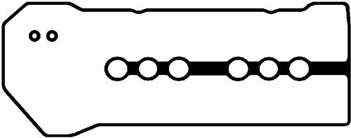 к-т прокладок клапанной крышки!\ Toyota Corolla/Avensis 1.4/1.6 16V DOHC 99> RK4306 BG AUTOMOTIVE