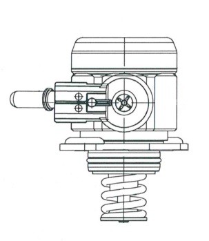 ТНВД для а/м Nissan Qashqai J11 (13-)/X-Trail T32 (13-) 2.0i (HPFP 078) HPFP078 START VOLT