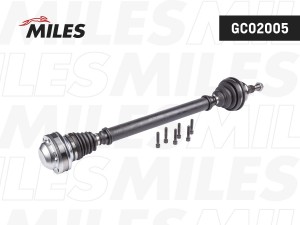 Привод в сборе правый AUDI A3/SKODA OCTAVIA/VW GOLF/BORA 1.9TD-2.8 98- (GKN 3039 GC02005 MILES