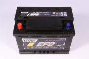 аккумуляторная батарея! 6СТ-75 EFB 75Ah 710A +слева 278x175x190\ 575510071 VST