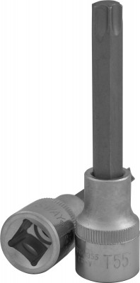 насадка торцевая! 1/2''DR с вставкой-битой TORX, T60, 100 мм\ S07H4360 JONNESWAY