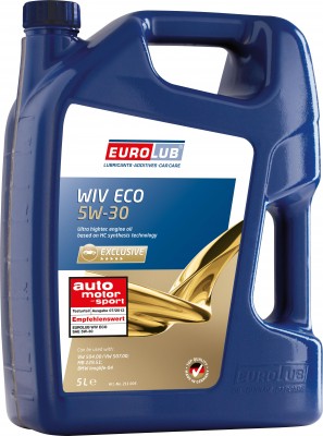 Масло моторное EUROLUB WIV ECO SN 5W30 синт.5л 211005 EUROLUB