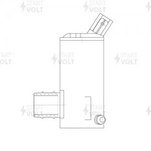 Насос омывателя для а/м Chery Tiggo T11 (05-) (без задн. омыв.) (SWP 3002) SWP 3002 START VOLT