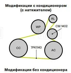 Ролик генер.Nissan Qashqai (06-)/Juke (10-) CM1402 CM 1402 TRIALLI