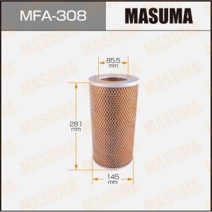 фильтр воздушный!\ Toyota Hiace 2.4D/TD/2.5D 95> MFA-308 MASUMA