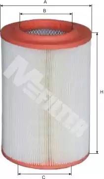 фильтр воздушный!\ VW T4 1.8-1.9D/TD 90> A266 MFILTER AUTOMOTIVE FILTERS