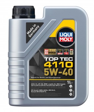 21478 LiquiMoly Синт-ое мот.масло Top Tec 4110 5W-40 SN C3 (1л) 21478 LIQUI MOLY