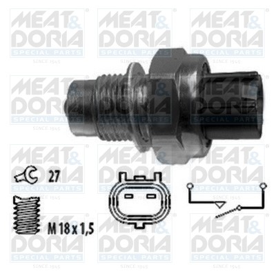Выключатель TOYOTA Corolla (06-13) заднего хода MEAT&DORIA 36068 MEAT DORIA