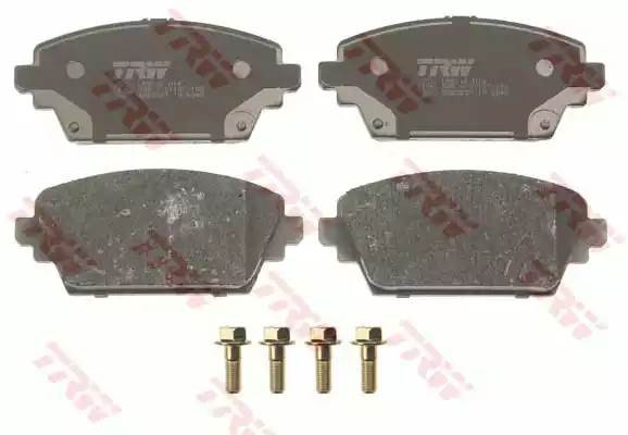 Колодки тормозные NISSAN Primera P12, Tino, Almera (00-) передние (4шт.) TRW GDB3227 TRW