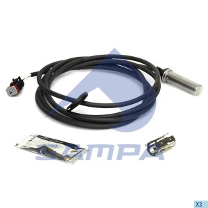 Датчик ABS L=2760 mm, прямой задний левый 096252 SAMPA