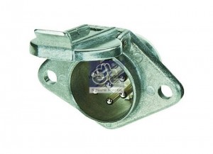 Розетка с алюмин. крышкой 7PIN/24V, S-TYPE (винт) 5.77071 DIESEL TECHNIC