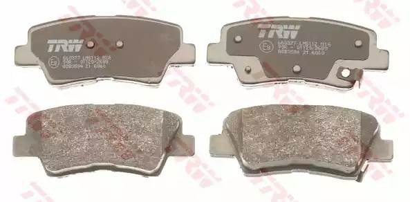 Колодки задние SSANGYONG ACTYON II, SPORTS I-II, KORANDO, KIA CARENS IV GDB3594 GDB3594 TRW